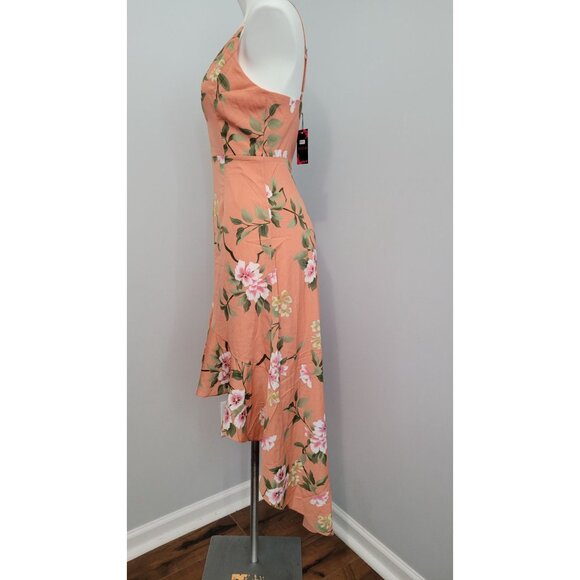 Ambition NWT Peach High Low dress size S - Picture 3 of 9